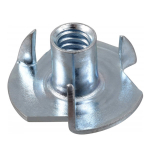 M 8 FOUR PRONGED TEE NUT ZINC