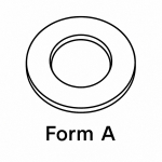M3 ST/ST RND WASHER FORM A 7.0 OD X 0.5