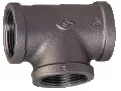 2" BSPT EQUAL TEE BLK FIG 161
