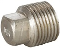 1" BSP SQ HD PLUG 316 ST/ST 150LB TO BS21
