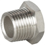 1.1/4 BSP HEX PLUG 316L ST/ST 150LB DIN2999