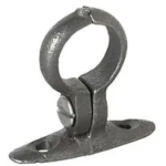 1.1/4 SCHOOLBOARD CLIP BLK MALLEABLE