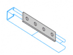 4 HOLE FLAT PLATE 184MM P1067 (CF4)