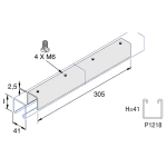305MM INT SPLICE 41X41 P1218 (CF34)