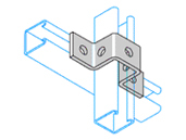 5 HOLE U SHAPED BRACKET P1047 (CF23)