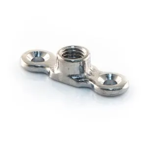 M10 FEMALE BACKPLATE CHROME PLATED