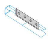 4 HOLE FLAT PLATE 184MM P1067 (CF4)
