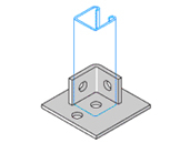 EXT BASE PLATE 41 X 41 P2072-S1 (CF36)